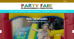 Desktop Screenshot of partyfairtomsriver.com